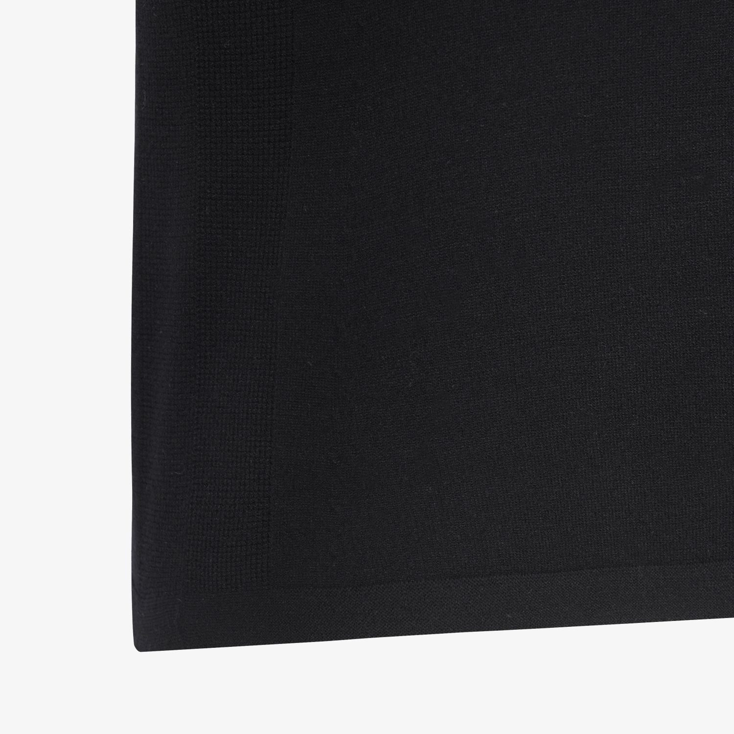 Holgarment Logo High-Neck Knit Pullover_BK