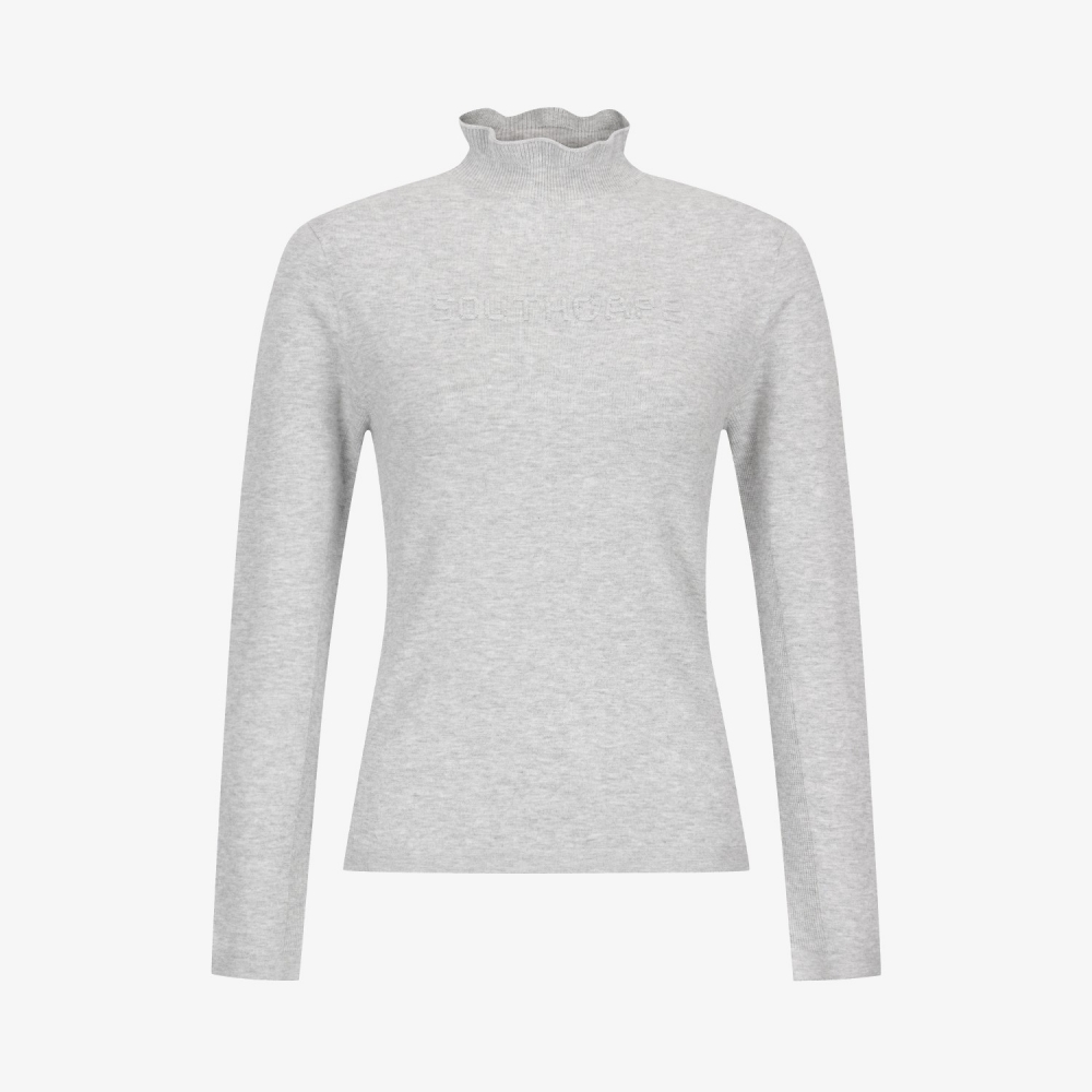 Holgarment Logo High-Neck Knit Pullover_LG