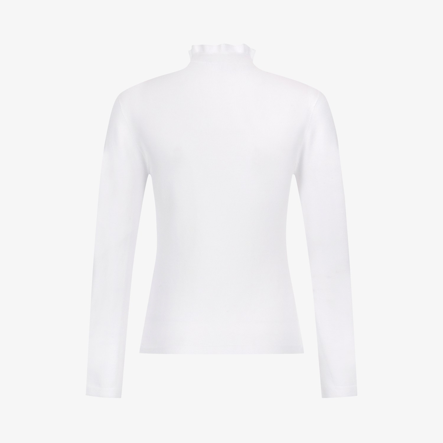 Holgarment Logo High-Neck Knit Pullover_WT