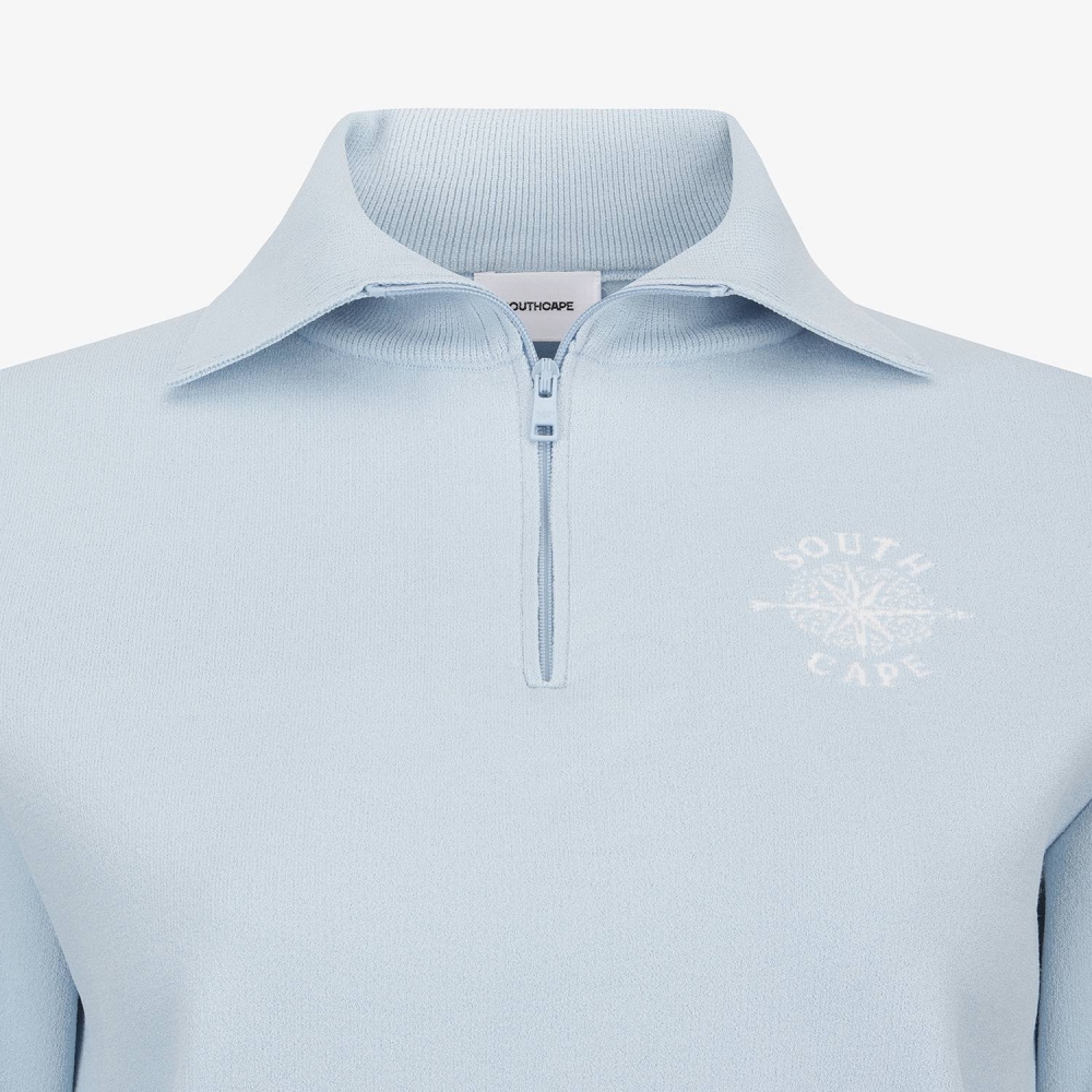 Southcross Half-Zip Collar Knit Pullover_BL