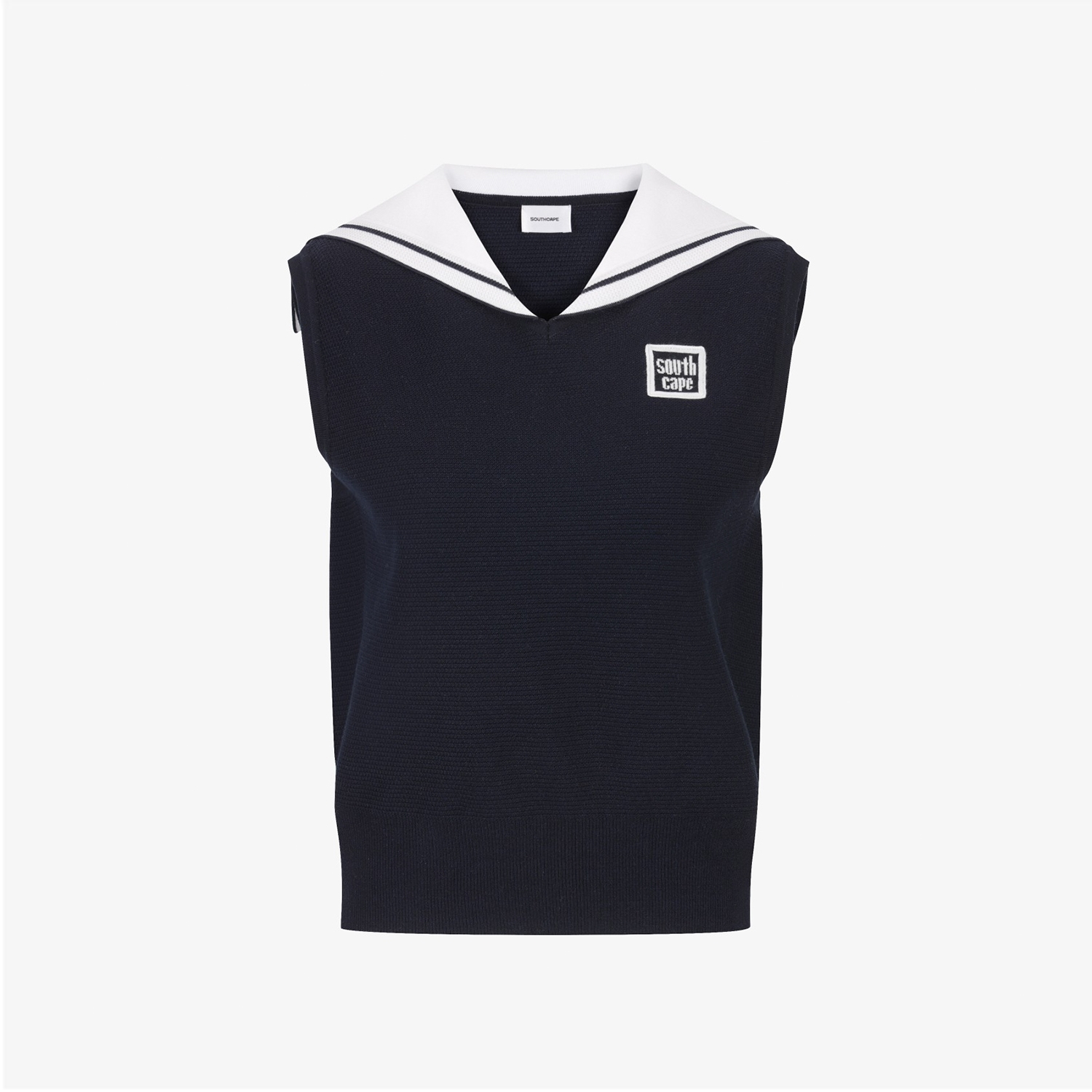 Sailor Collar Knit Vest_NA