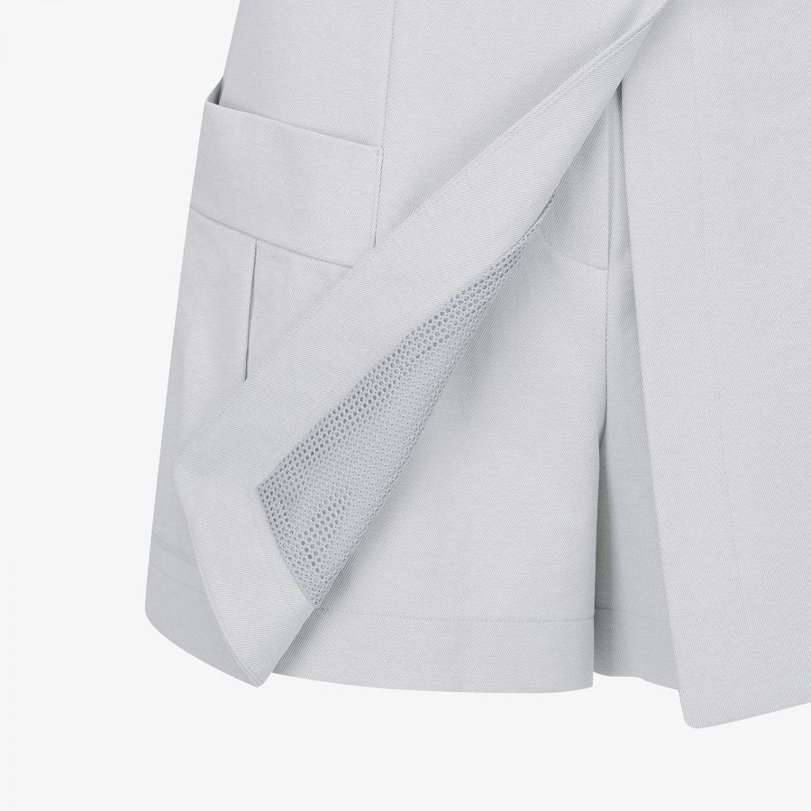 Denim-Like Out Pocket Culotte Pants_LB