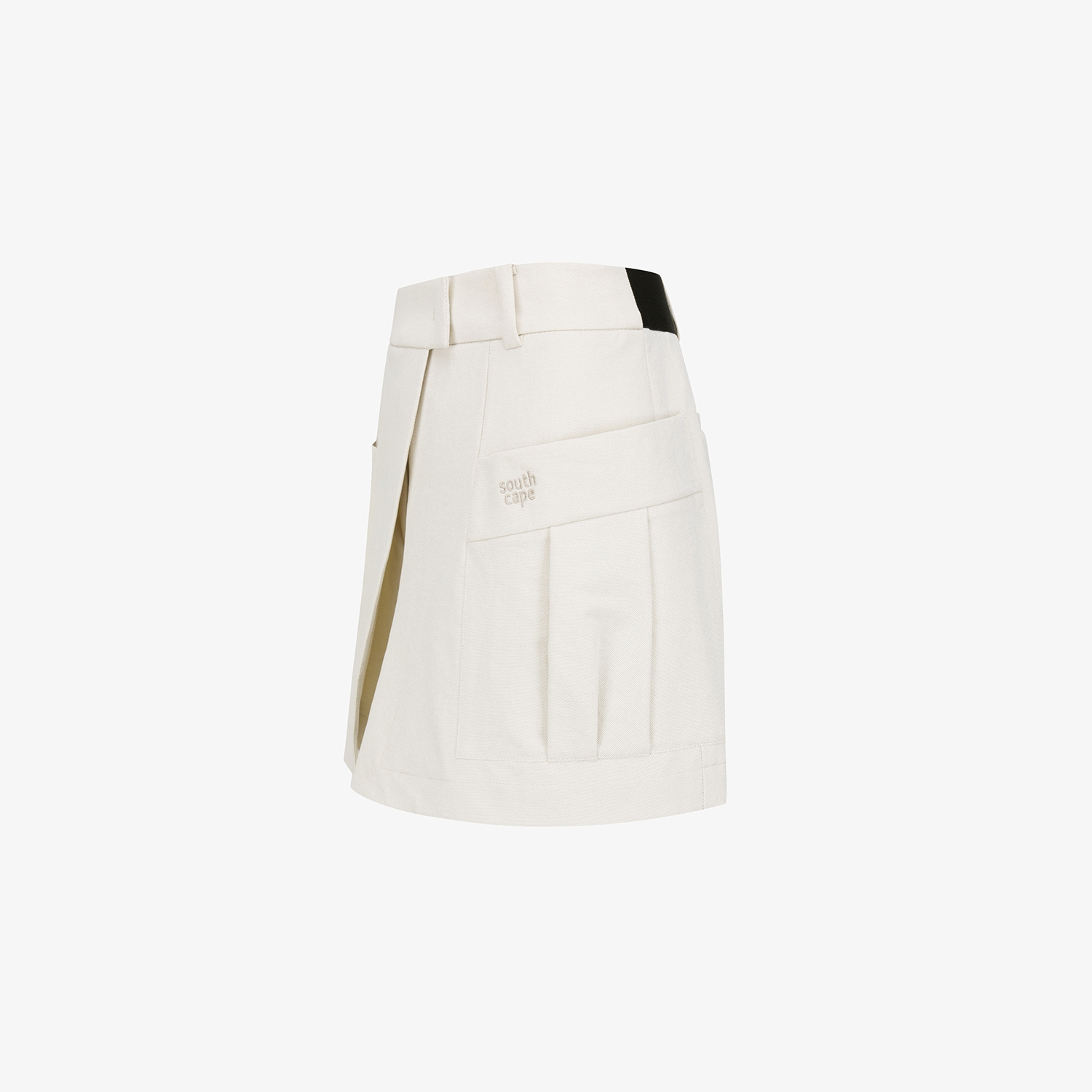 Denim-Like Out Pocket Culotte Pants_LE