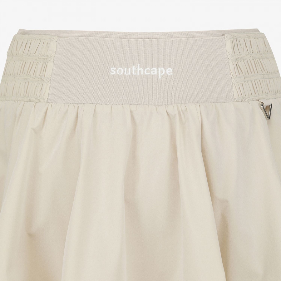 Smocked Flare Skirt_LE