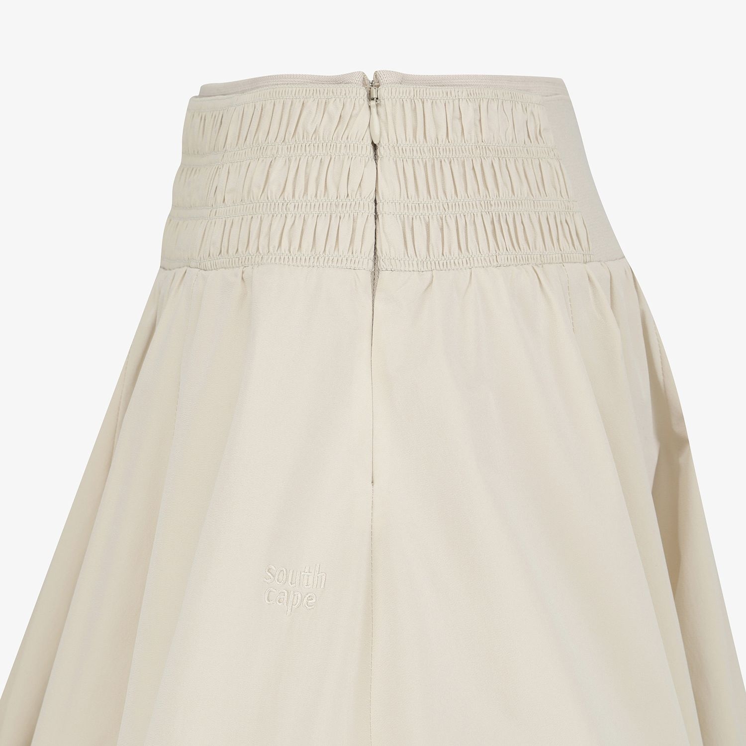 Smocked Flare Skirt_LE