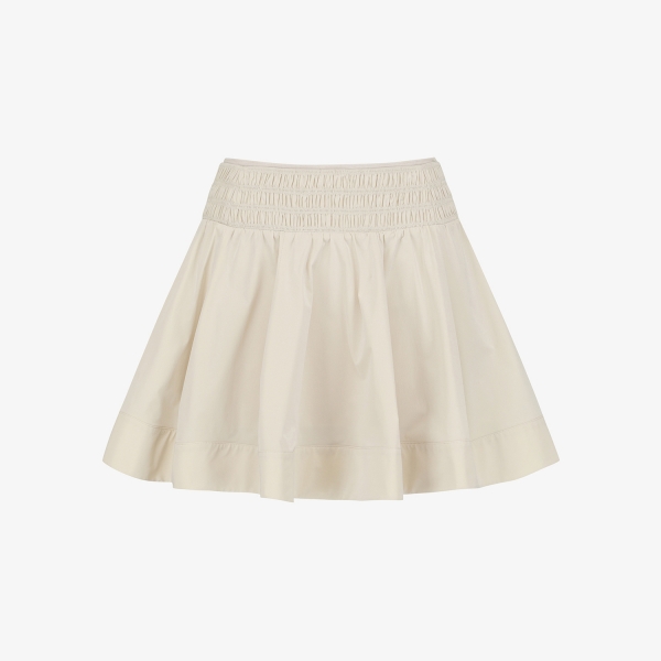 Smocked Flare Skirt_LE