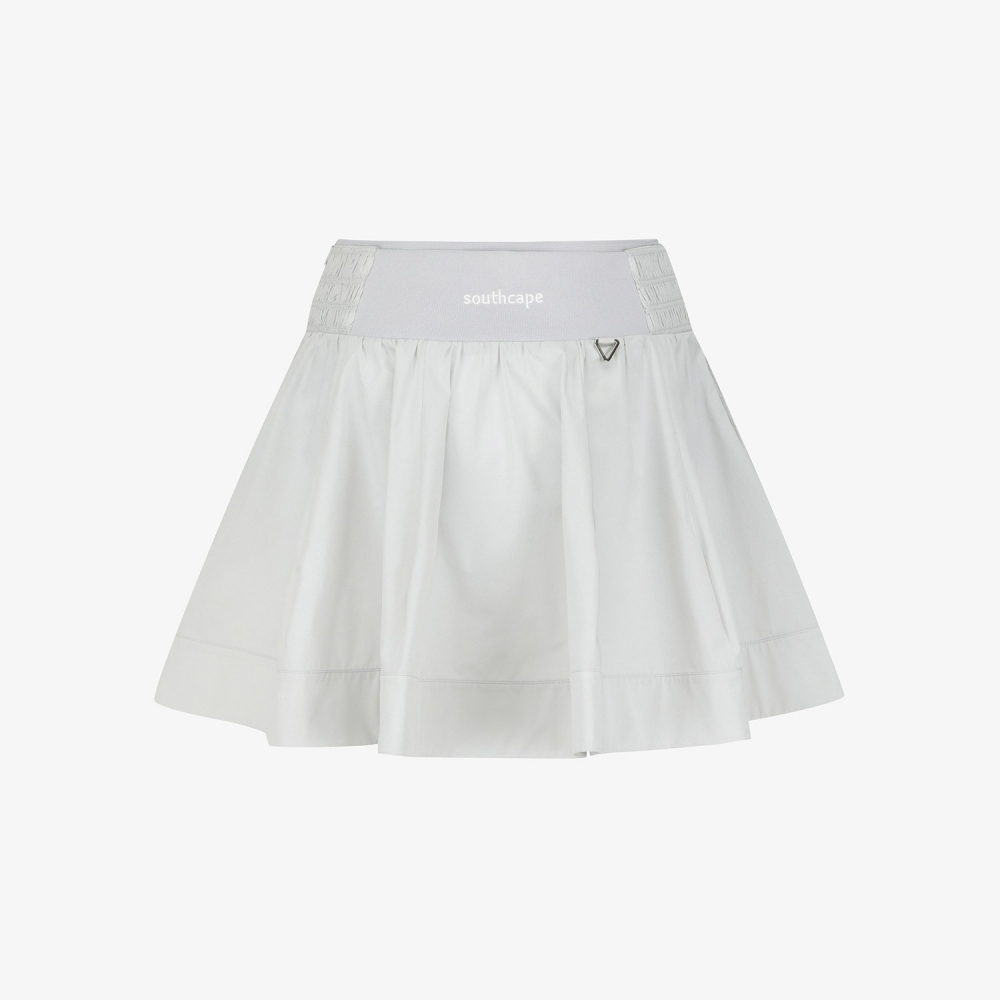 Smocked Flare Skirt_LG