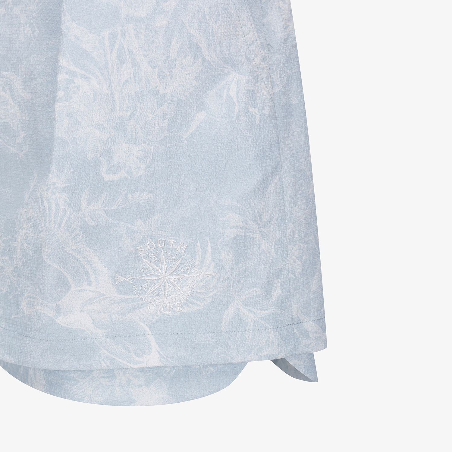 Blossom Pattern Skirt-Silhouette Belt Pants_LB