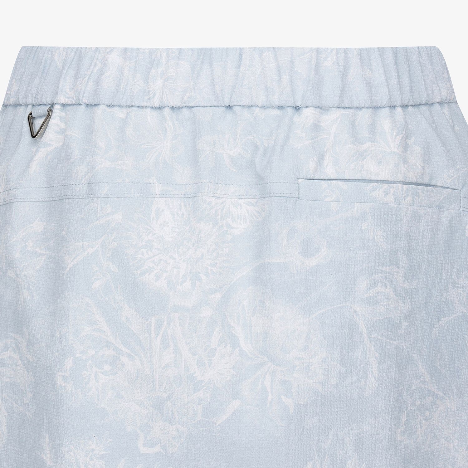 Blossom Pattern Skirt-Silhouette Belt Pants_LB