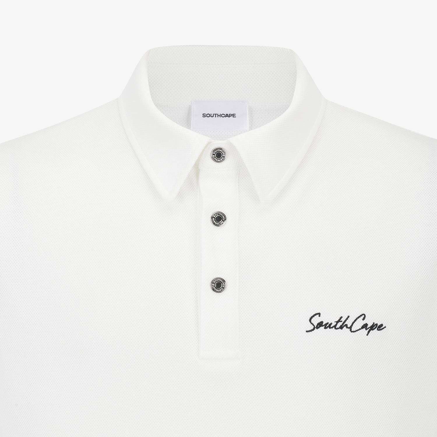 Artwork Short-Sleeve Polo Shirt_WT