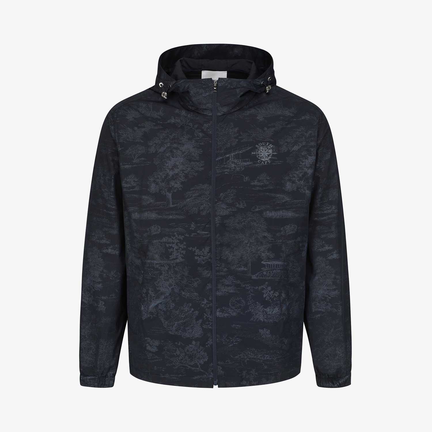 Namhae Heritage Print Hooded Jumper_NA