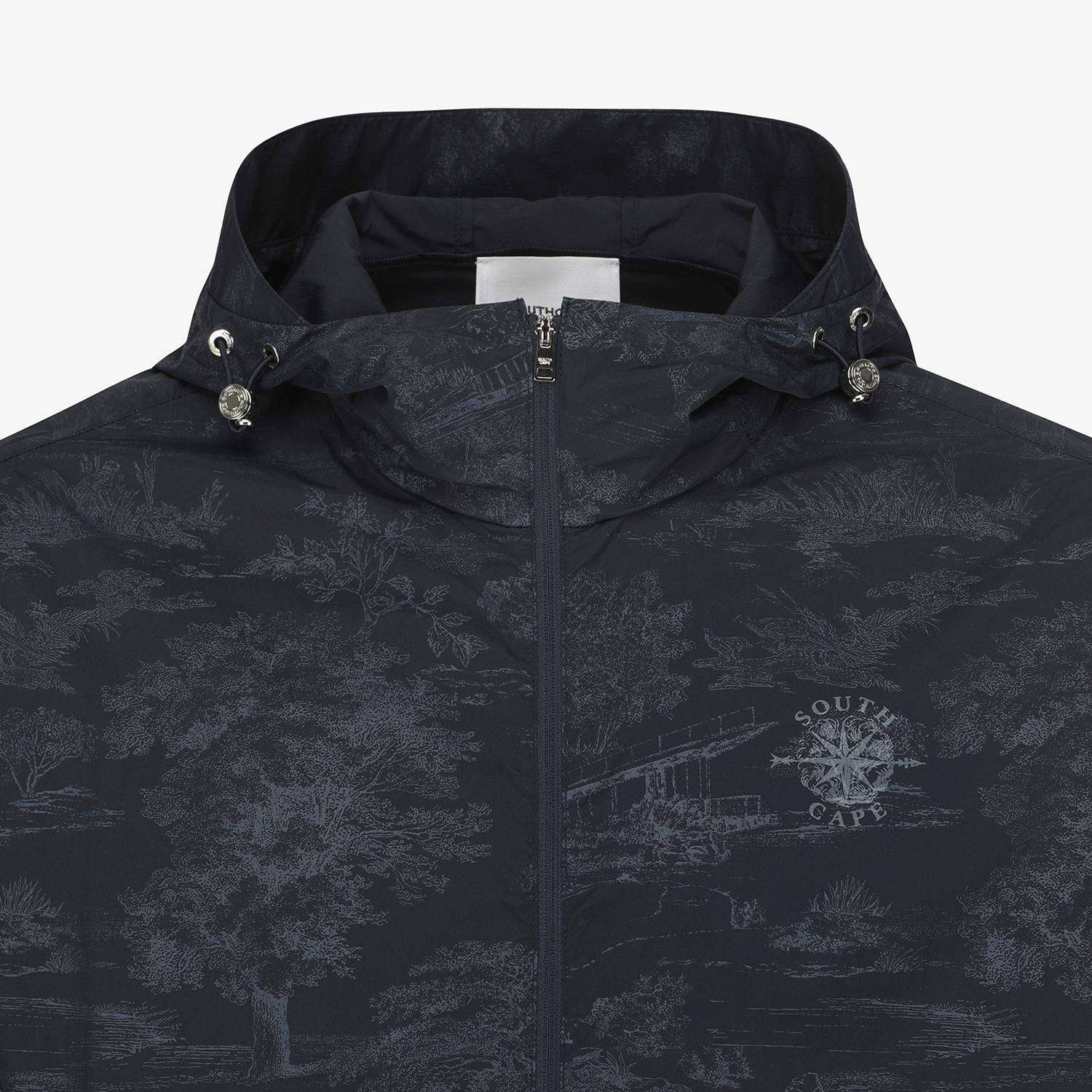 Namhae Heritage Print Hooded Jumper_NA