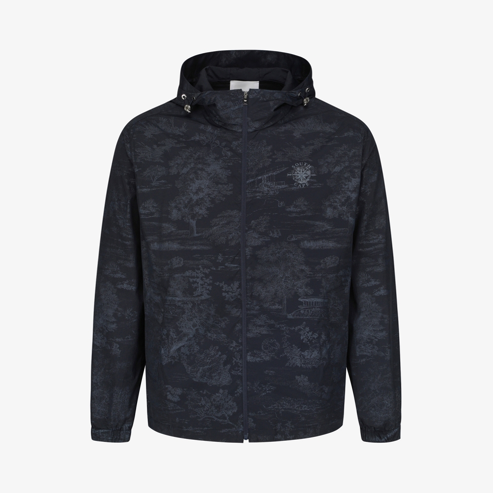 Namhae Heritage Print Hooded Jumper_NA