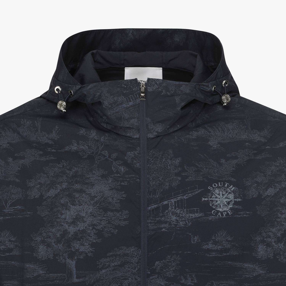 Namhae Heritage Print Hooded Jumper_NA