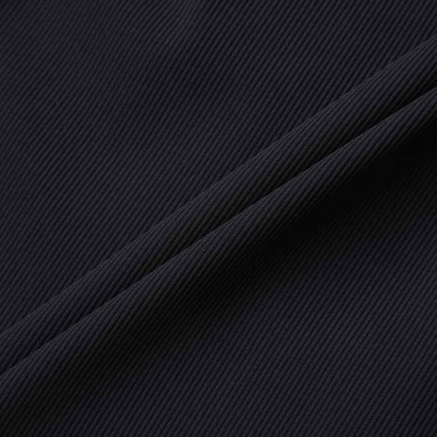Cool-Touch Layered Collar T-Shirt_BK
