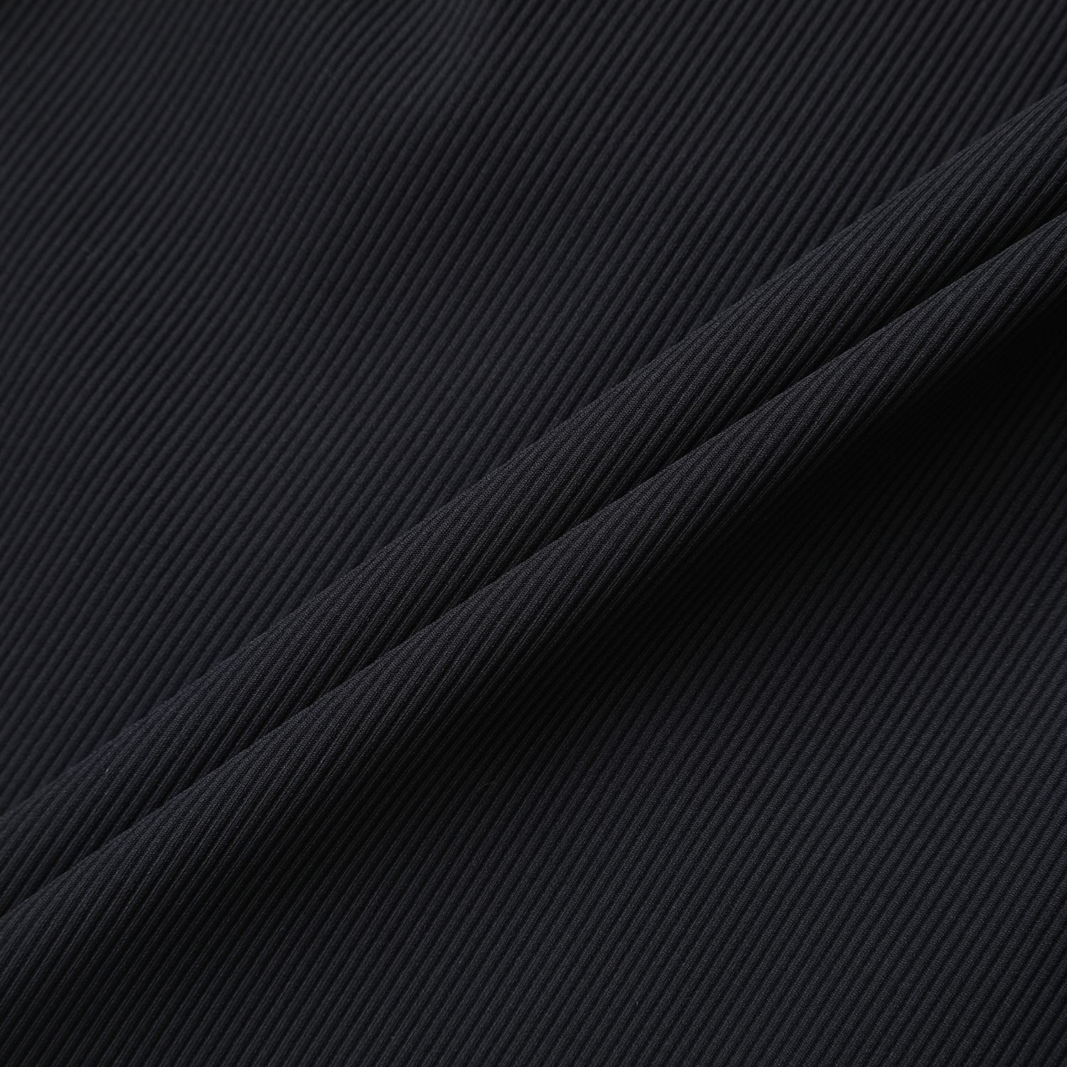 Cool-Touch Layered Collar T-Shirt_BK