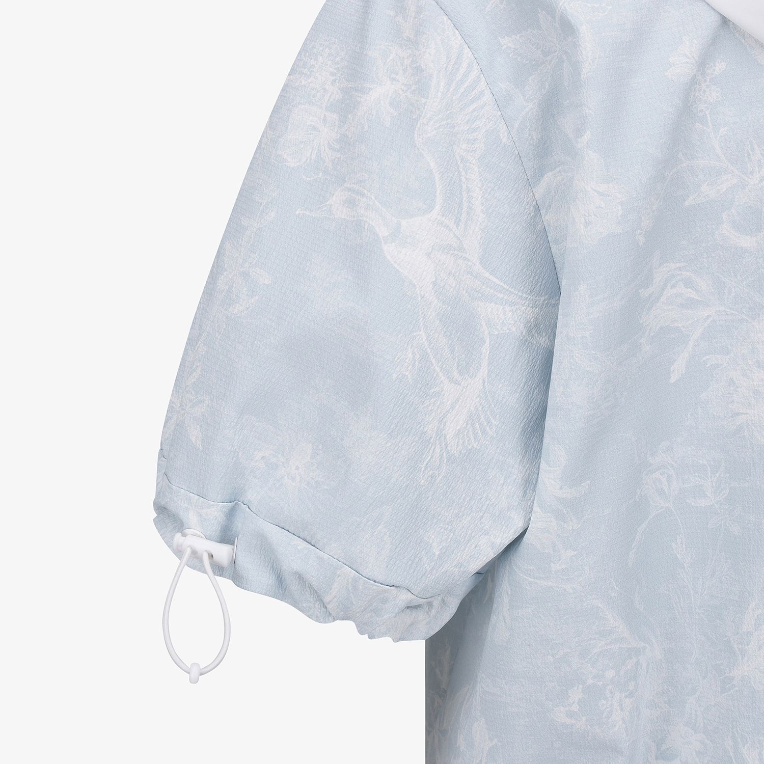 Blossom Pattern Hooded Zip-Up Jumper_LB