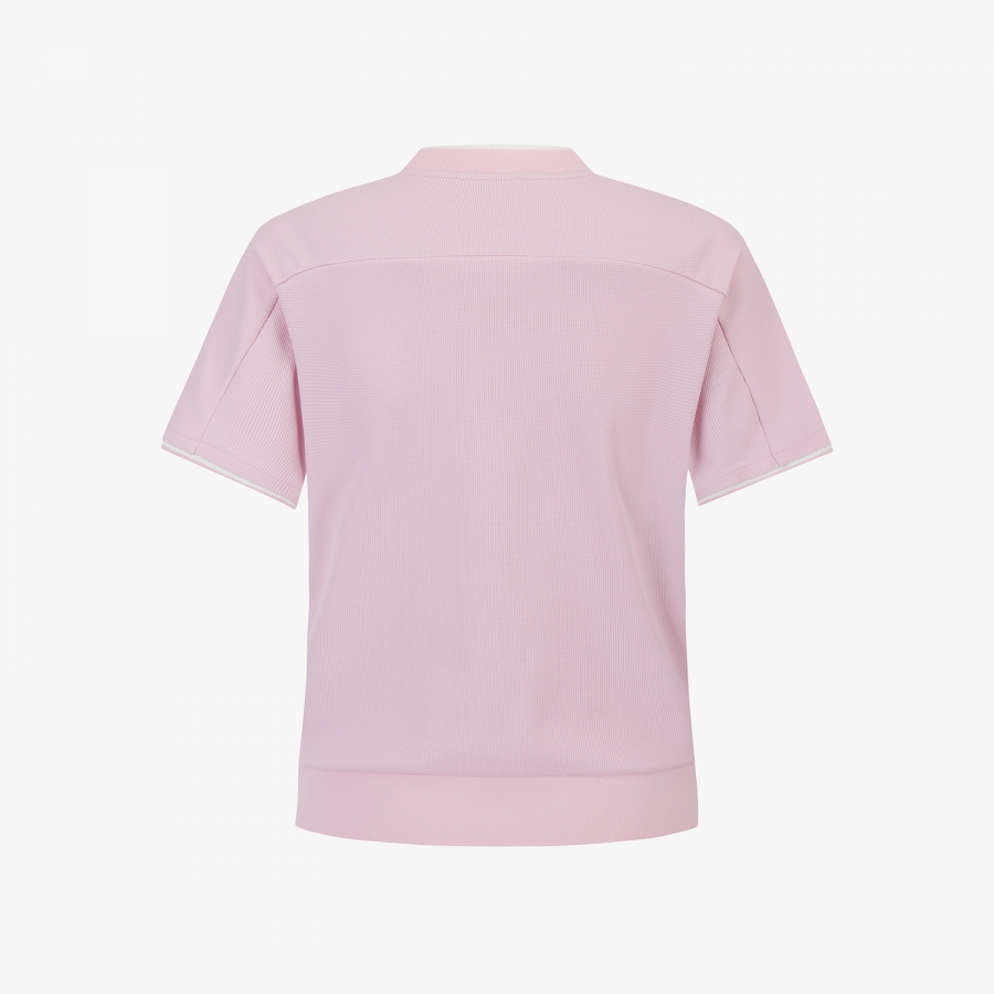Signature Logo-Neck Round T-Shirt_LP