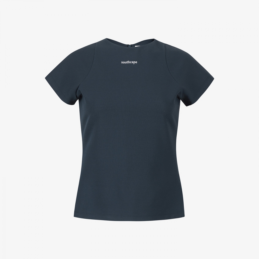 Slim-Fit Panelled T-Shirt_NA
