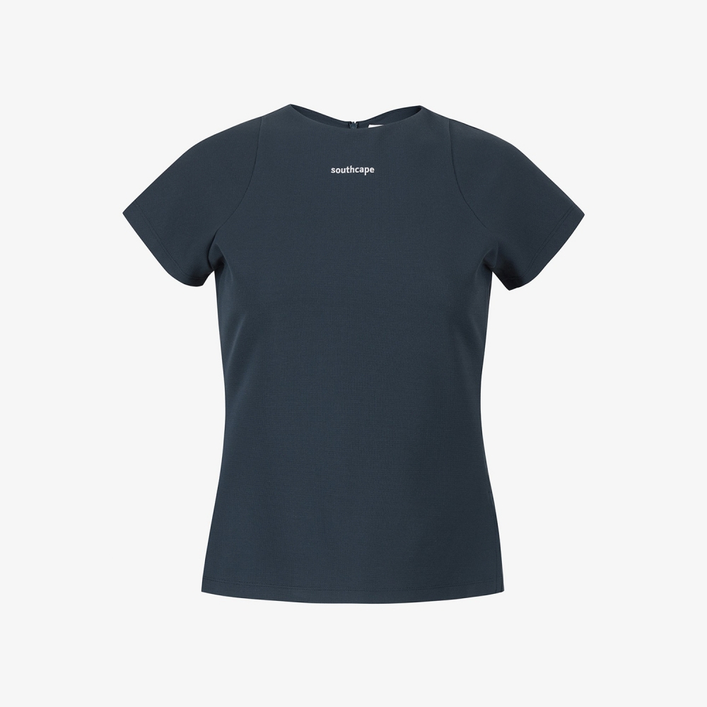 Slim-Fit Panelled T-Shirt_NA