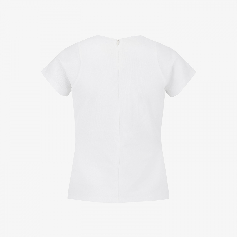 Slim-Fit Panelled T-Shirt_WT