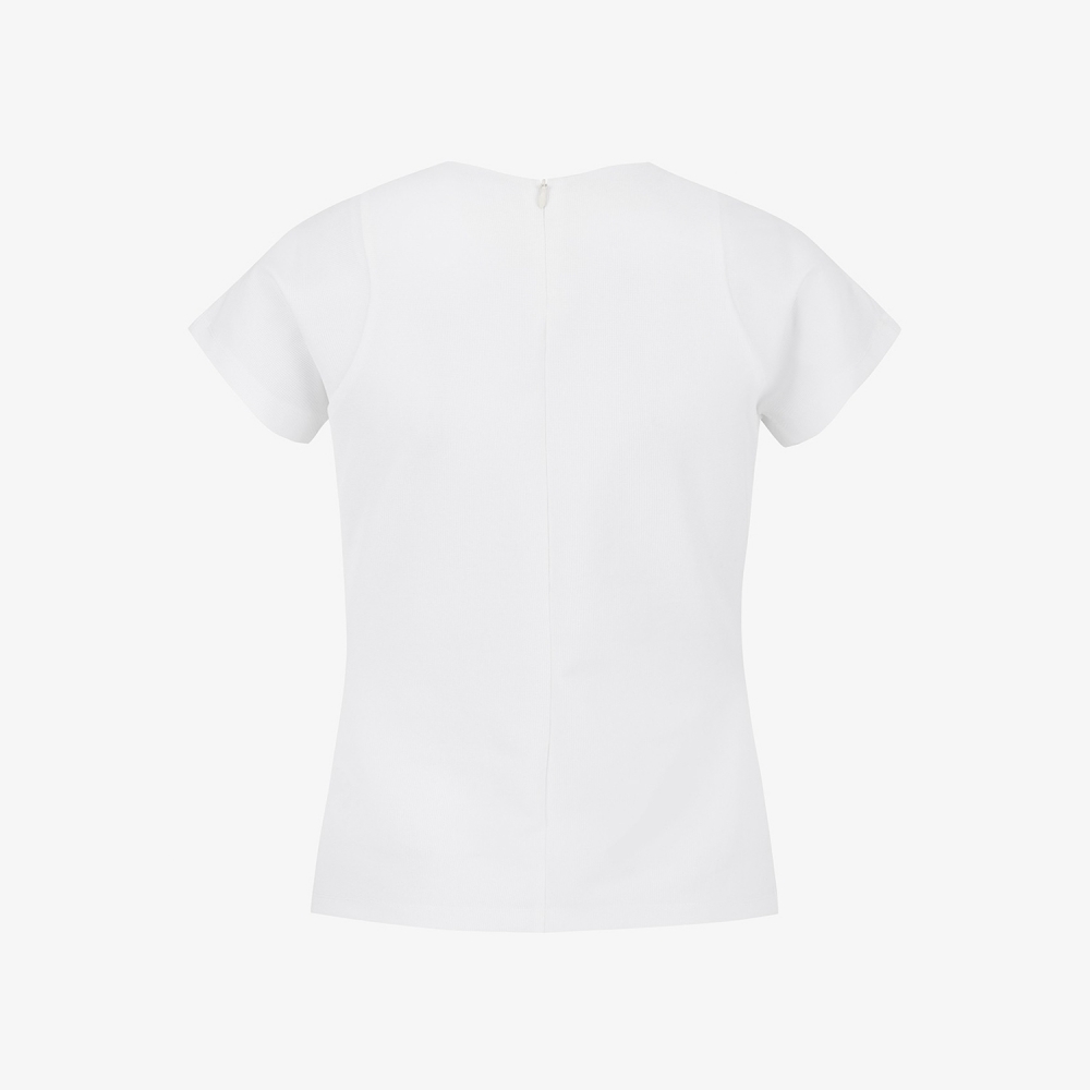 Slim-Fit Panelled T-Shirt_WT