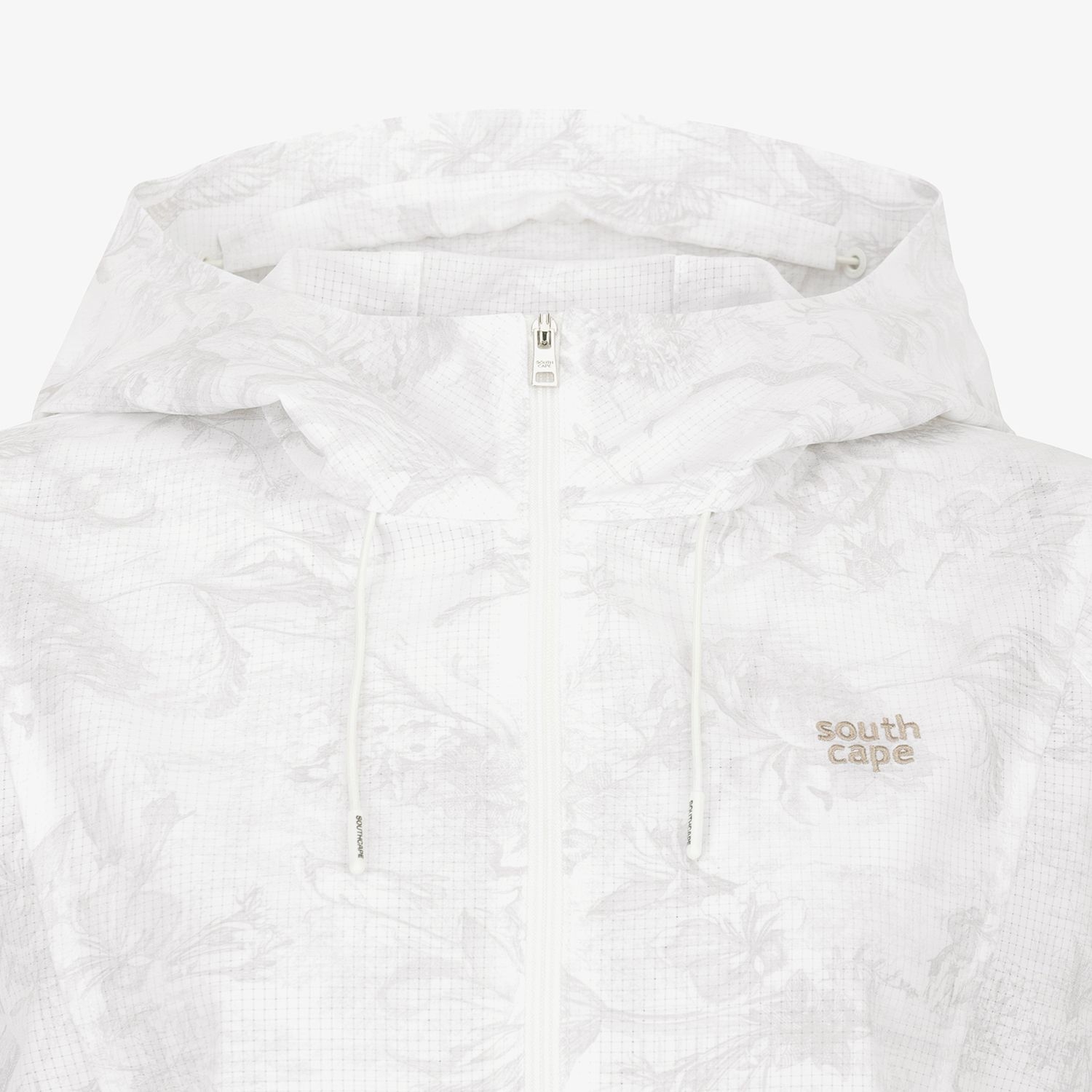Blossom Pattern Half-Zip Anorak_SE