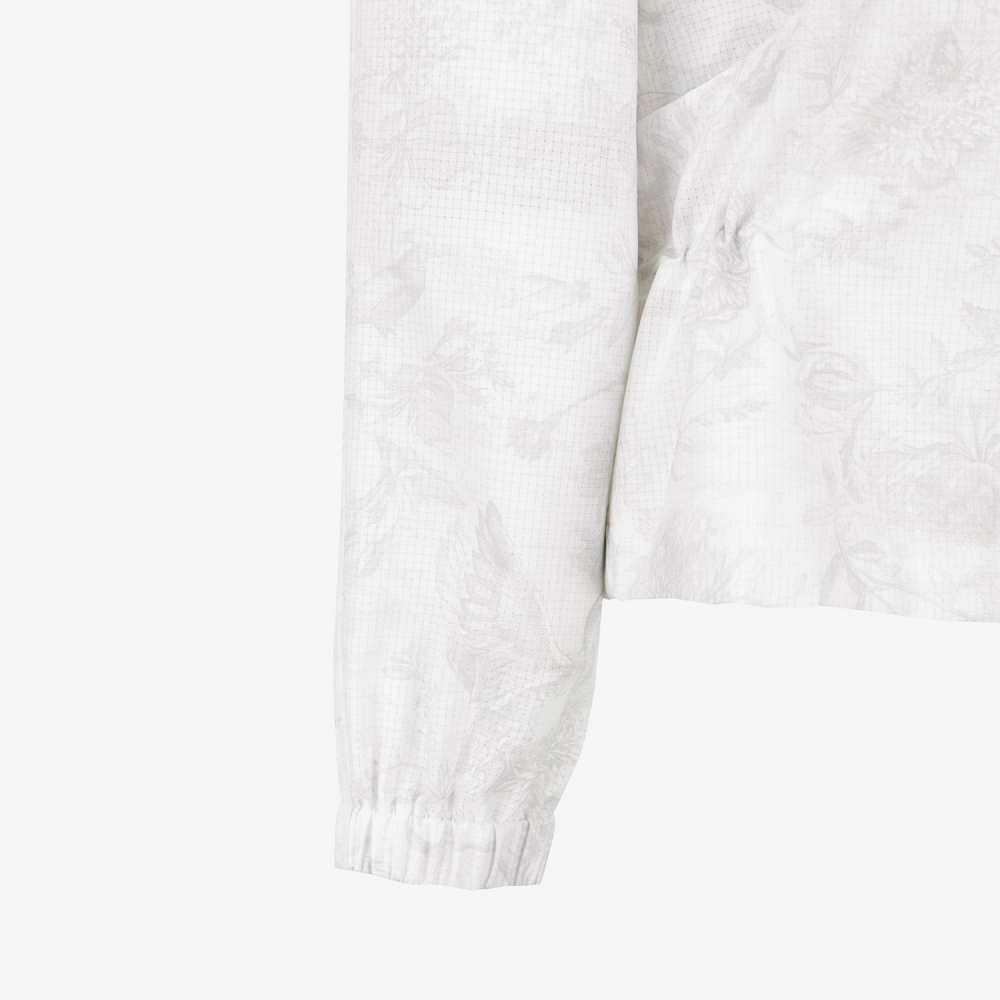 Blossom Pattern Half-Zip Anorak_SE