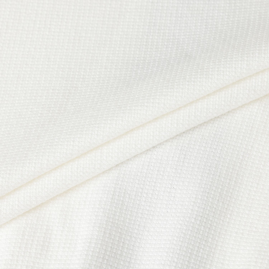 Sailor Collar Stripe Knit Zip-Up Cardigan_아이보리