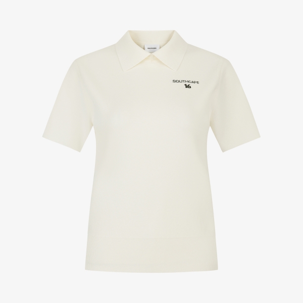 16 Logo Collared Knit_CR