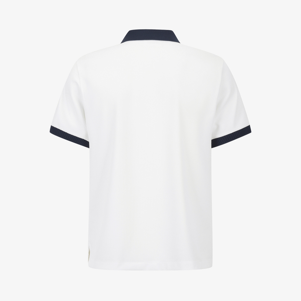 Southcross Color-Block Jersey Collar T-Shirt_IC