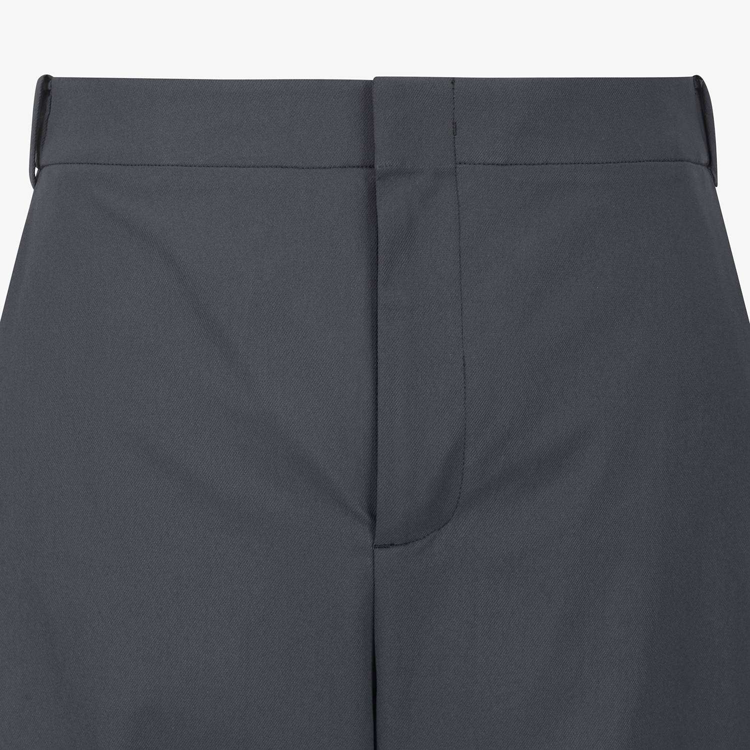 Panel-Line Adjustable String Pants_BK