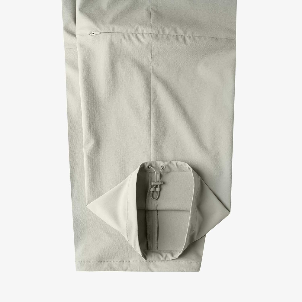 Panel-Line Adjustable String Pants_LK