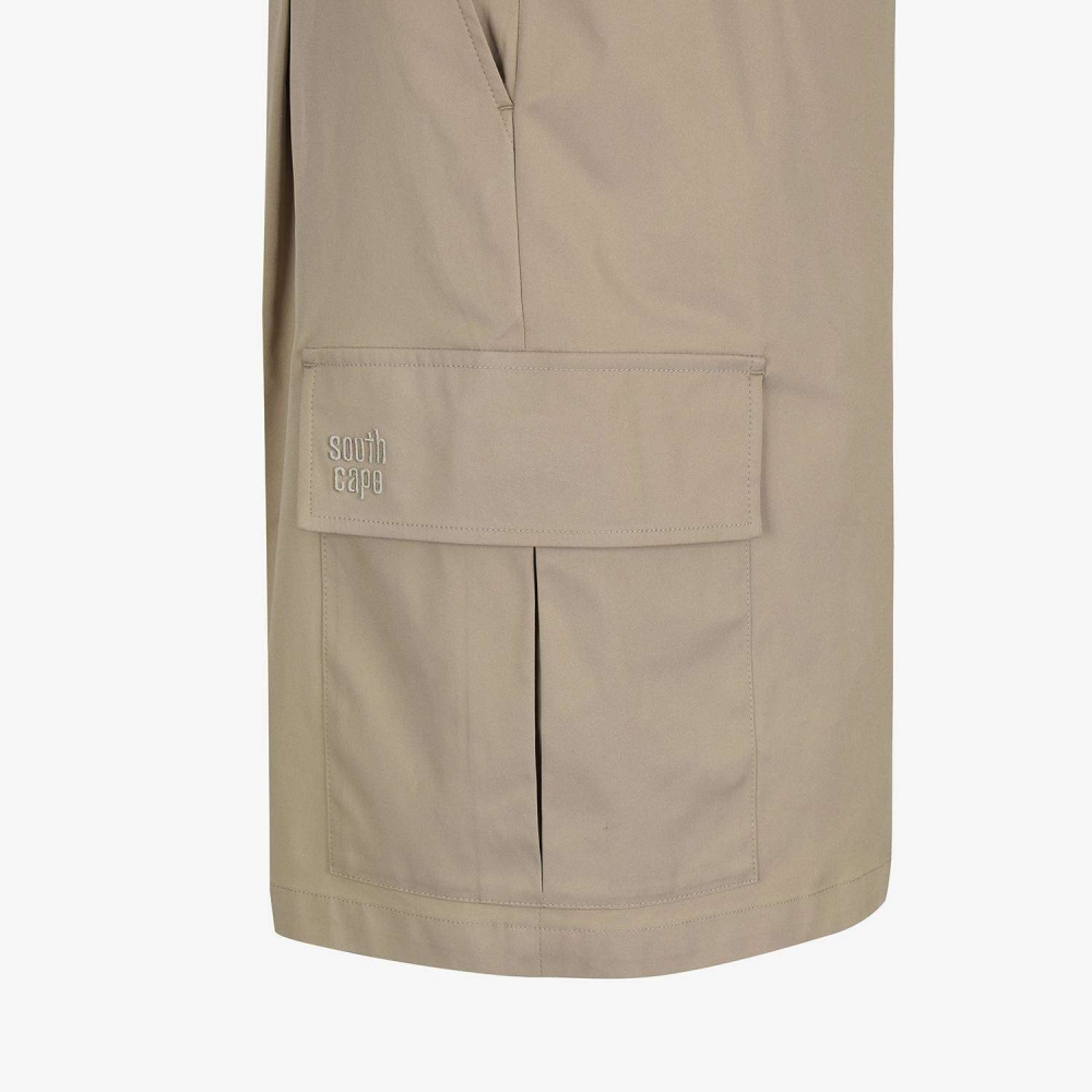 Cargo Pocket Half Pants_DE
