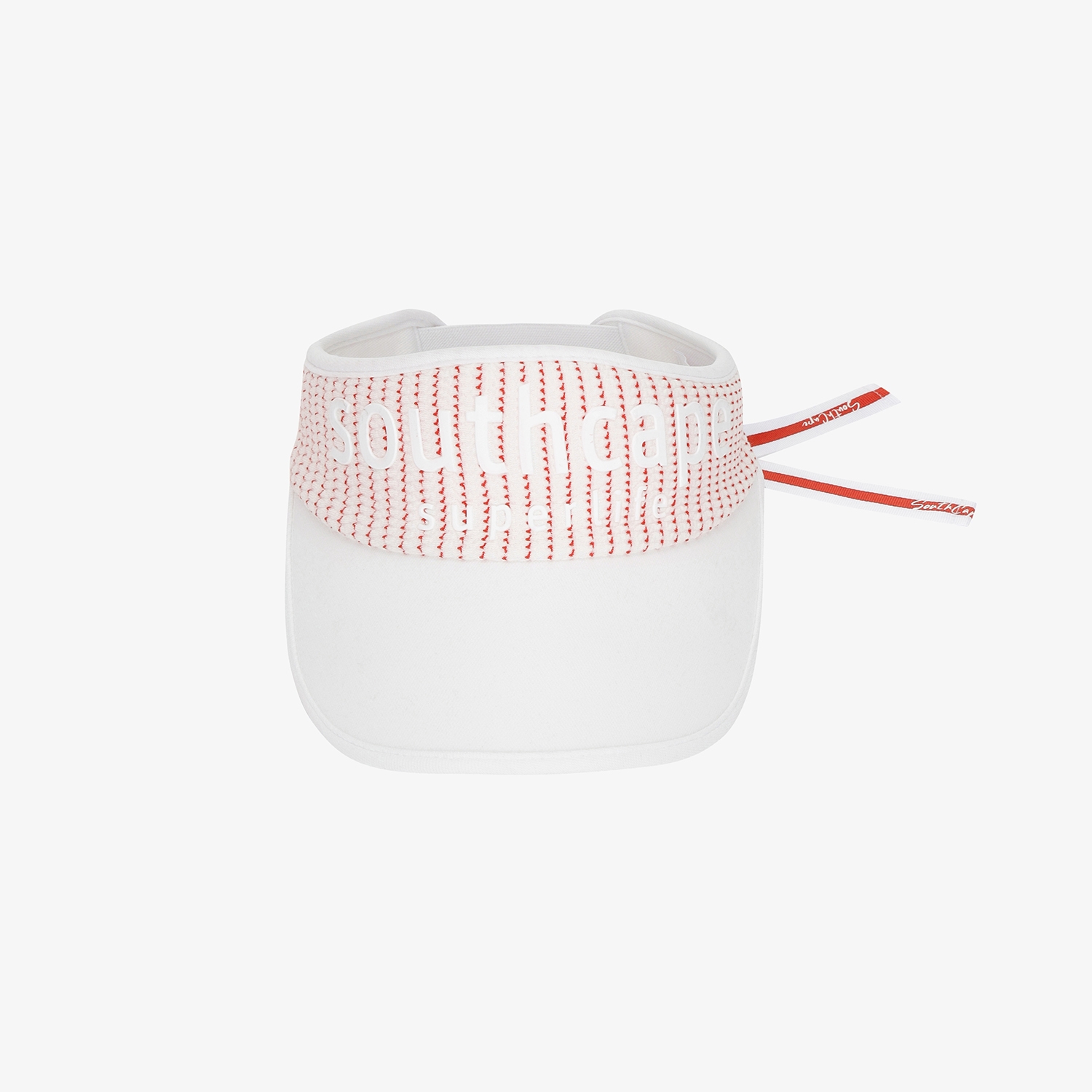 Signature Stripe Ribbon Visor_RD