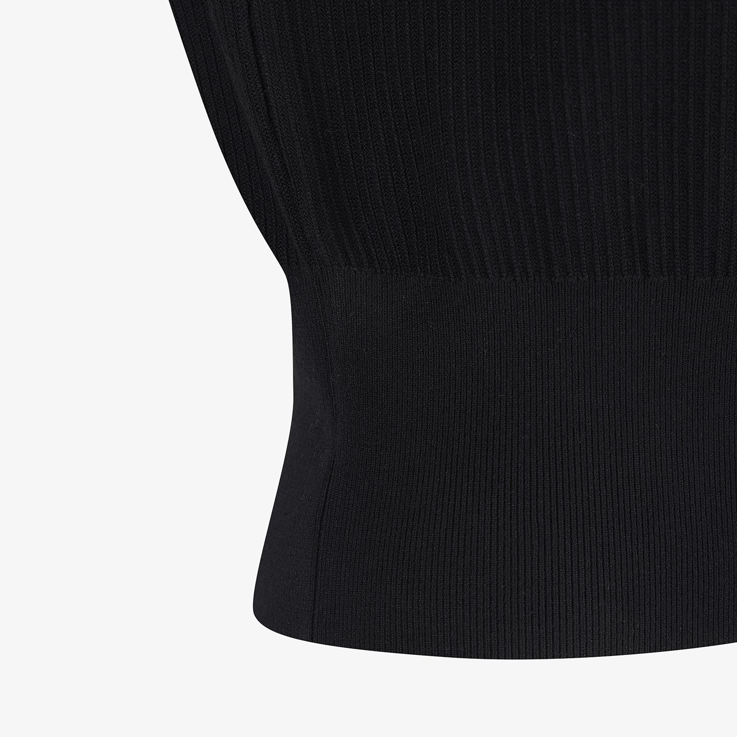Southcross Round-Neck Knit Cardigan_BK