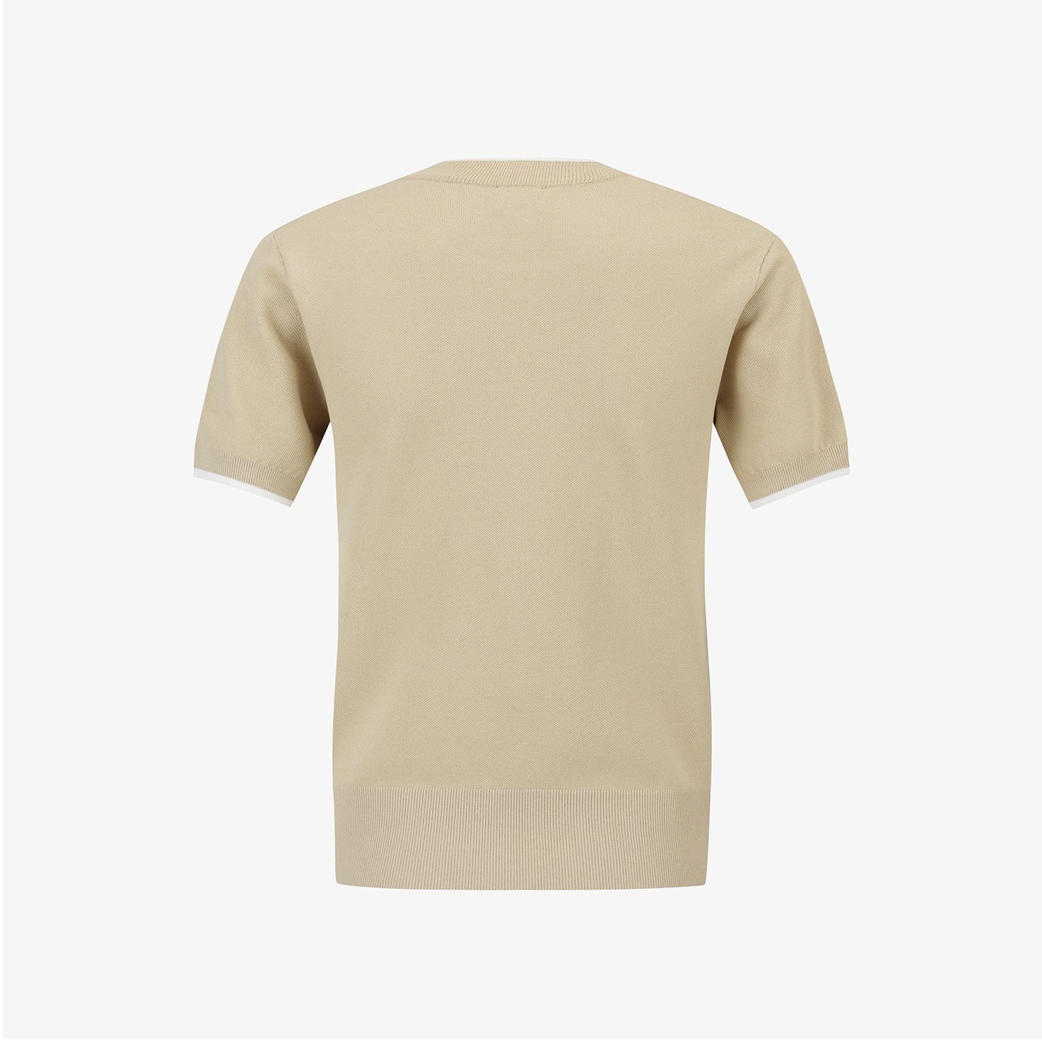 Contrast Round-Neck Knit_BE