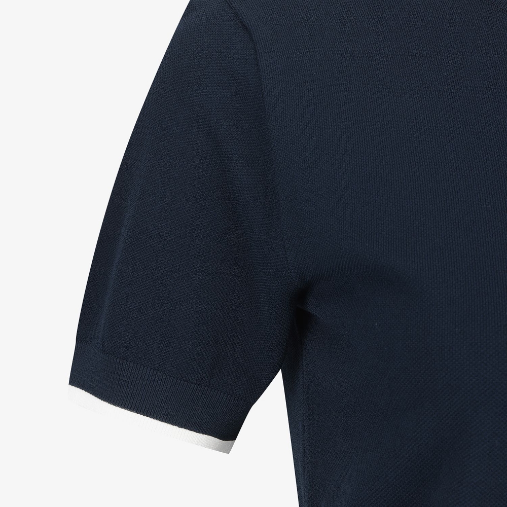 Contrast Round-Neck Knit_NA