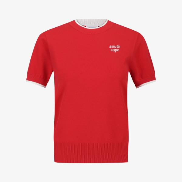 Contrast Round-Neck Knit_RD