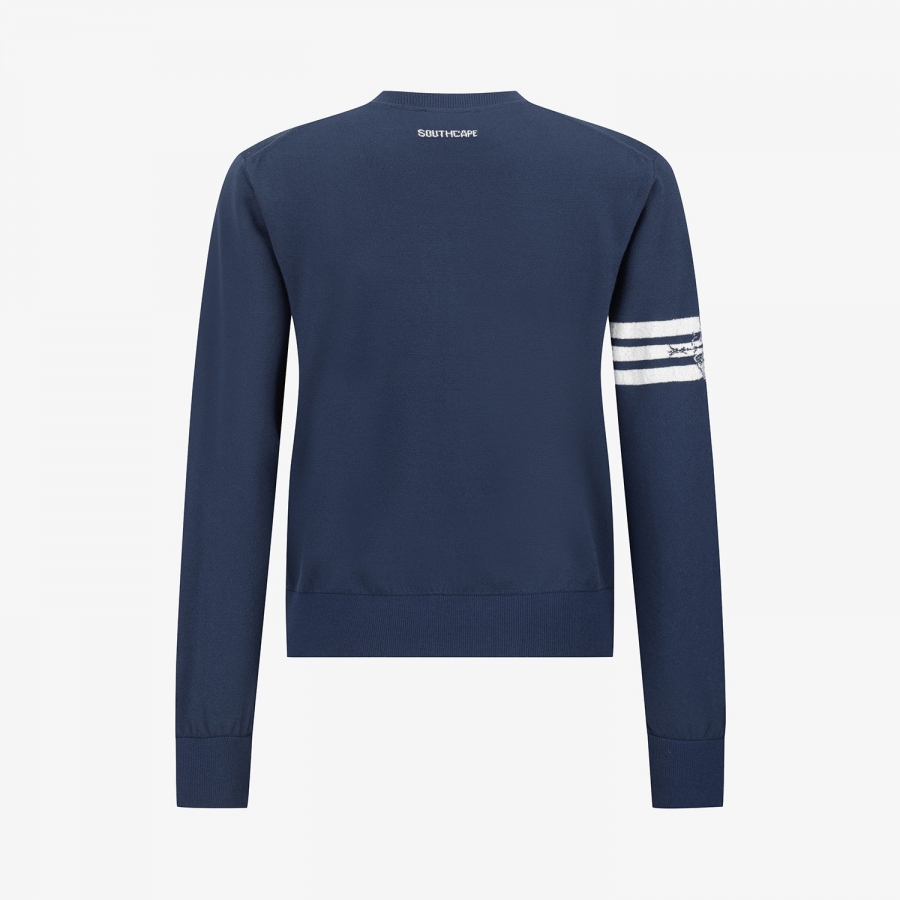 Southcross Embossed Round-Neck Knit_NA