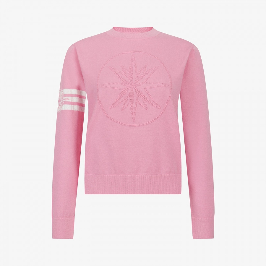 Southcross Embossed Round-Neck Knit_PK
