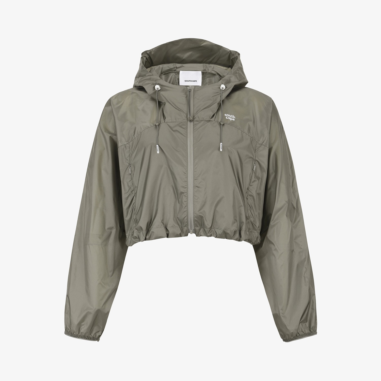 Cropped Hooded Wind Jacket_BE