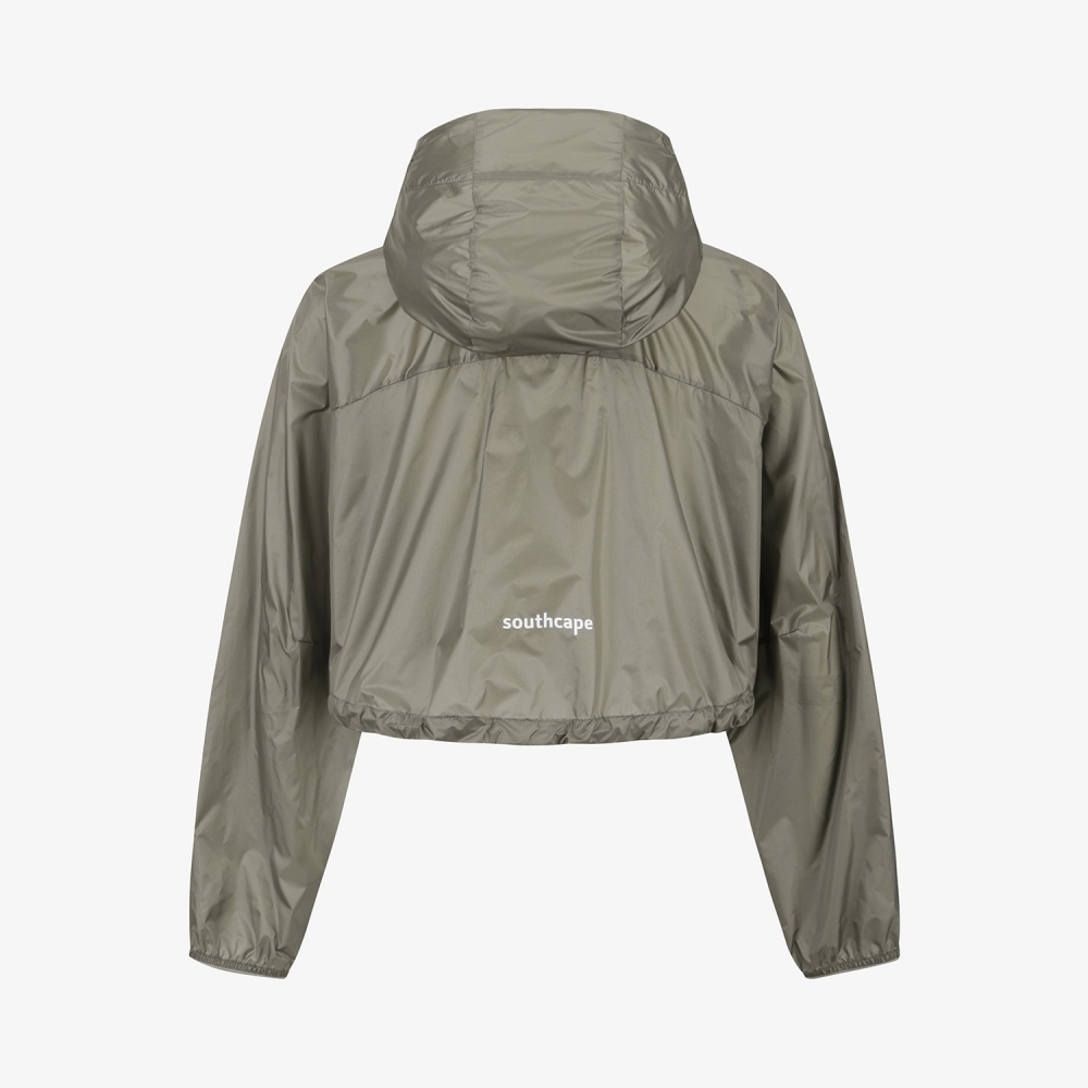 Cropped Hooded Wind Jacket_BE