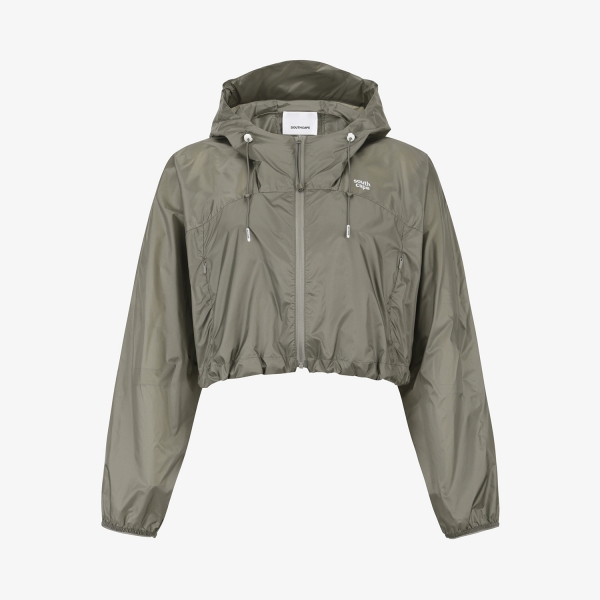 Cropped Hooded Wind Jacket_BE