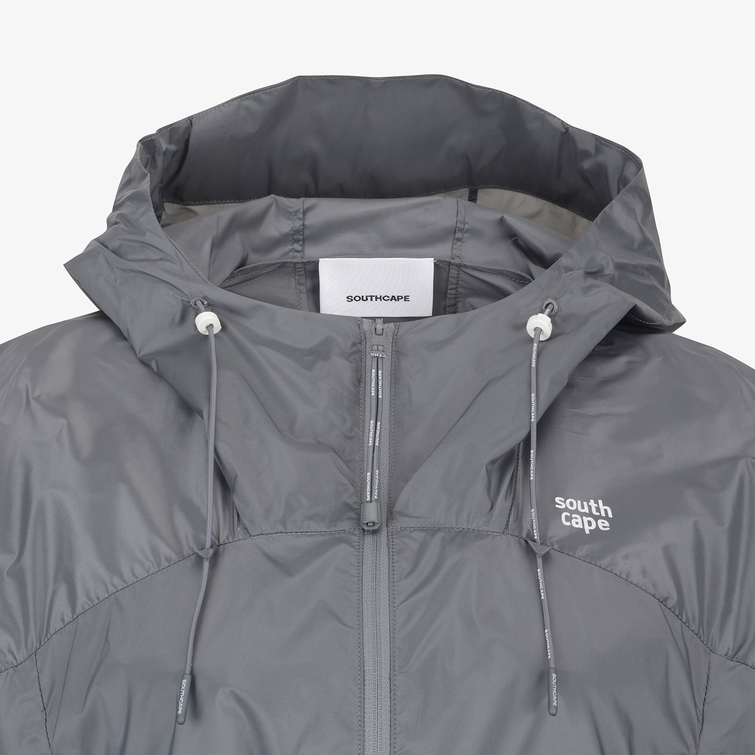 Cropped Hooded Wind Jacket_GY