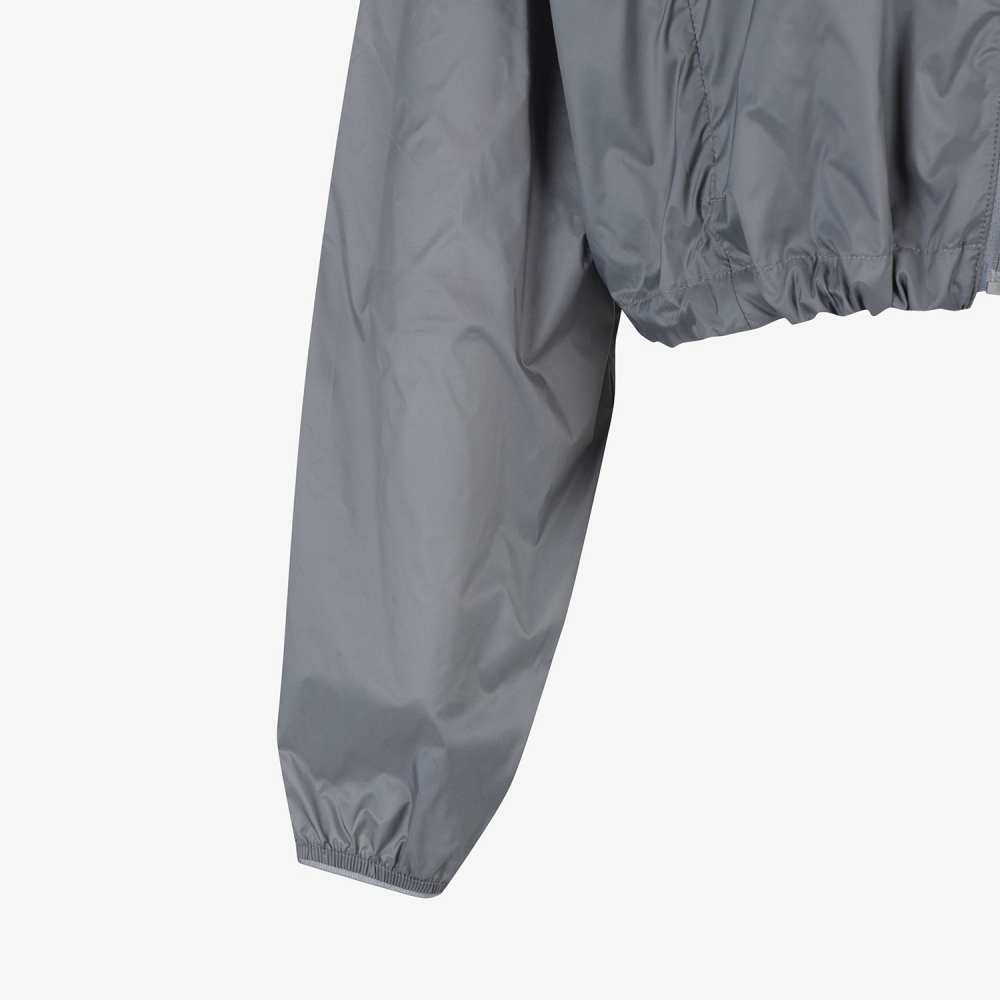 Cropped Hooded Wind Jacket_GY