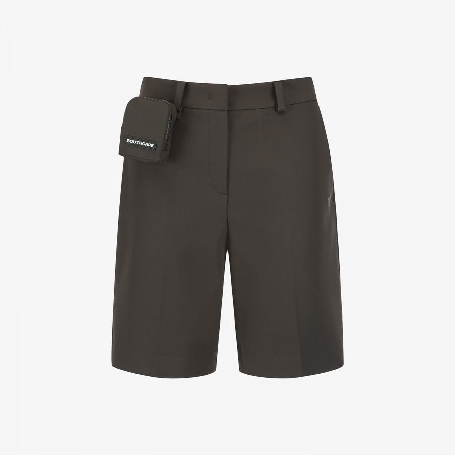 Ball Pocket Denim-Like Bermuda Shorts_BR