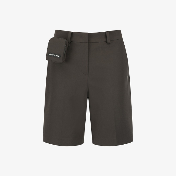 Ball Pocket Denim-Like Bermuda Shorts_BR