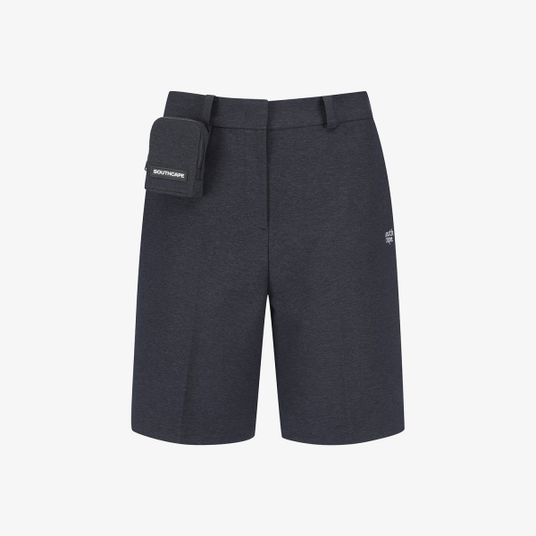 Ball Pocket Denim-Like Bermuda Shorts_NA
