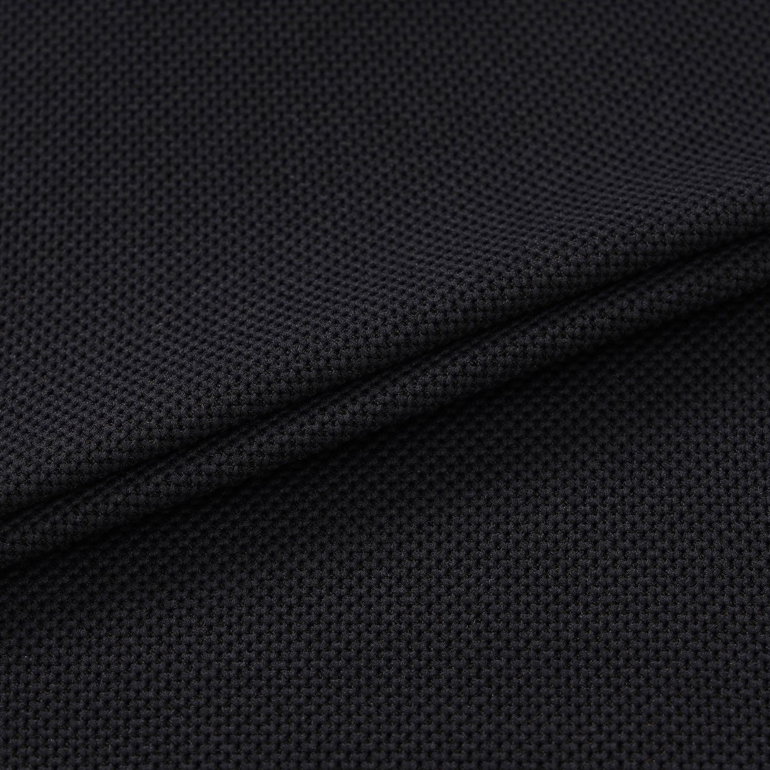 Color-Block Collar Piqu&eacute; Polo Shirt_BK